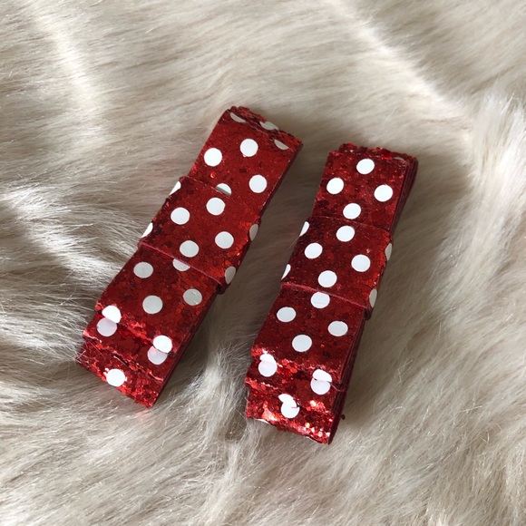 Disney Other - Disney Minnie Mouse Hair Bow Clips NWOT